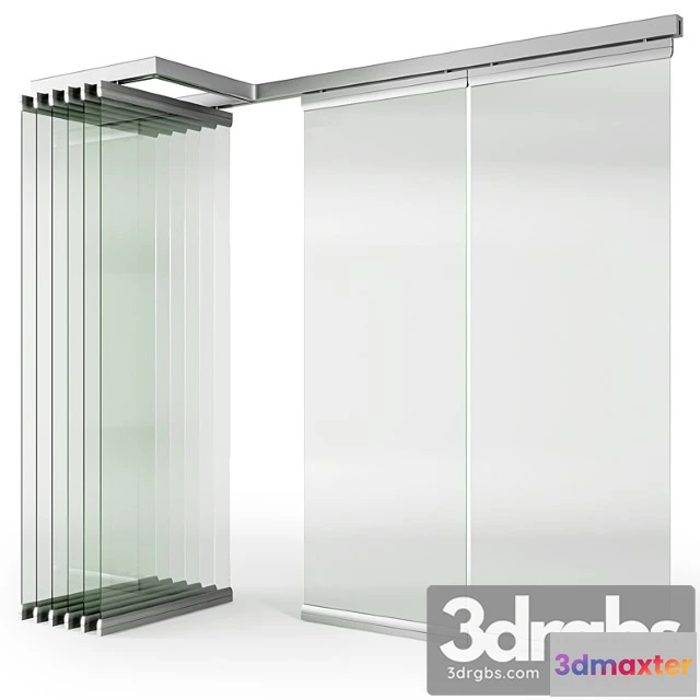 1003684 - Glass sliding partition walls