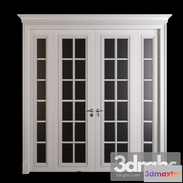 1003832 - Luxury Neoclassical Glass Door