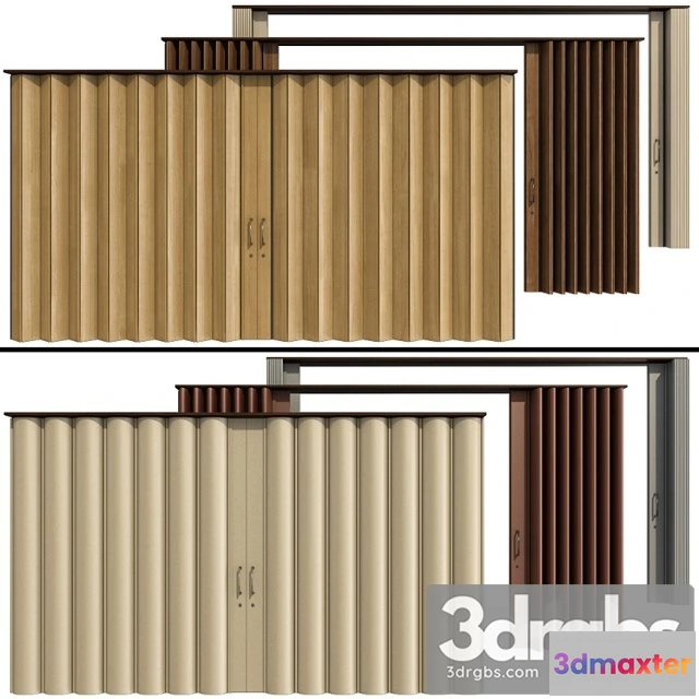 1004098 - Sliding Partition Wood PVC 3