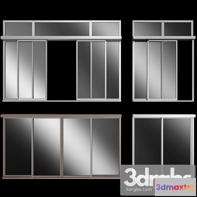 1004104 - Sliding Stained Glass Aluminum Doors 9