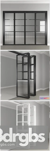 1004116 - Slim Frane Folding Door