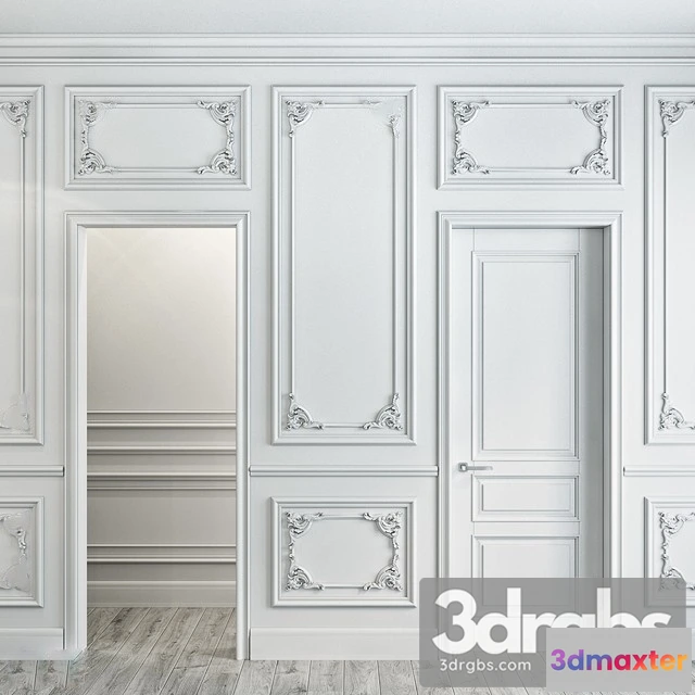 1004162 - Stucco molding for walls 1