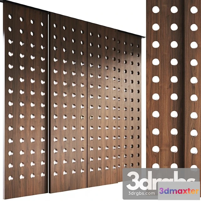 1056520 - Decorative sliding partition mobius