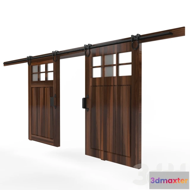 1073634 - Barn Door For Home Interior 02 - 207191