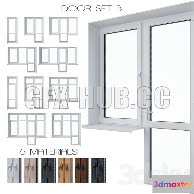 1079396 - Door Set 3 - 212953