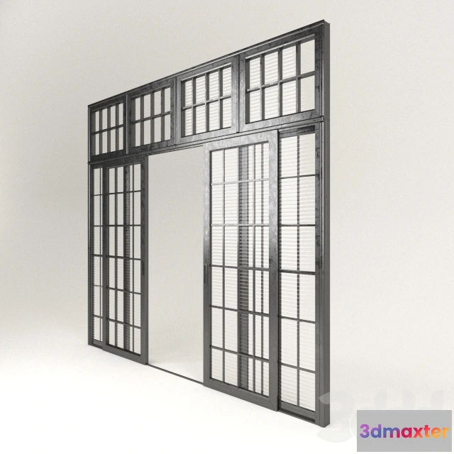 1083584 - Industrial iron door - 217141