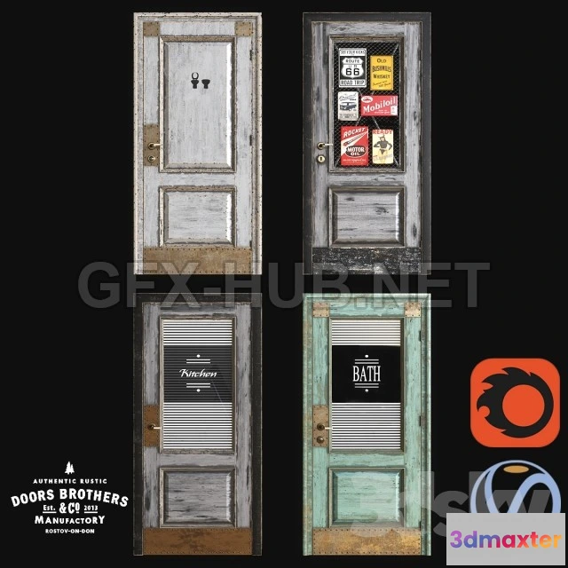 1085548 - Loft Doors from Doors Brothers - 219105