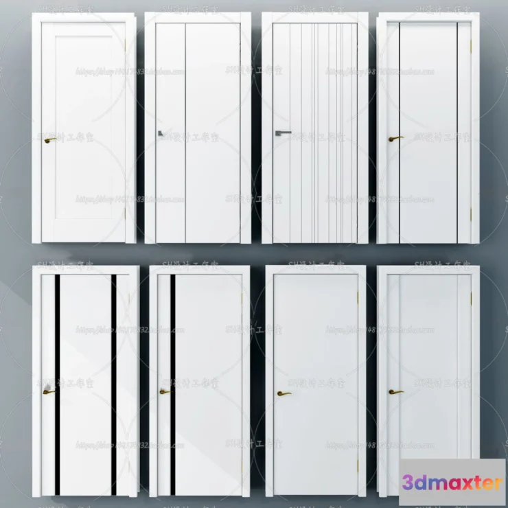 1130570 - Door - 3D Models - 3DS Max - 0001