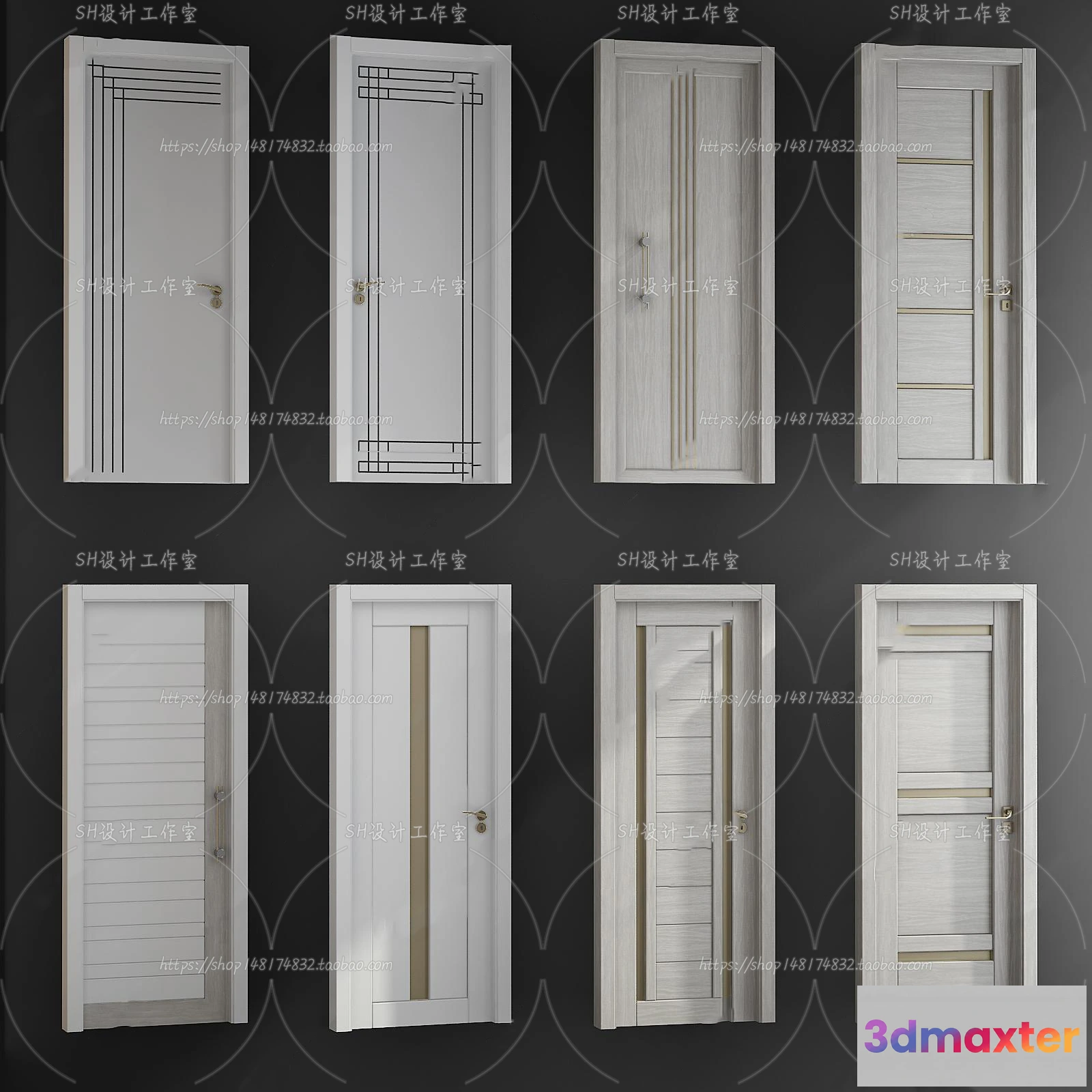 1130580 - Door - 3D Models - 3DS Max - 0006
