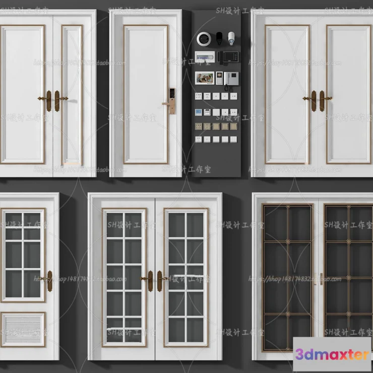 1130584 - Door - 3D Models - 3DS Max - 0008