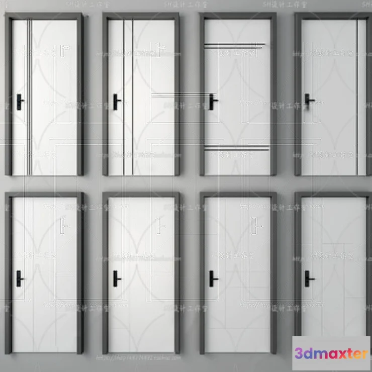1130586 - Door - 3D Models - 3DS Max - 0009