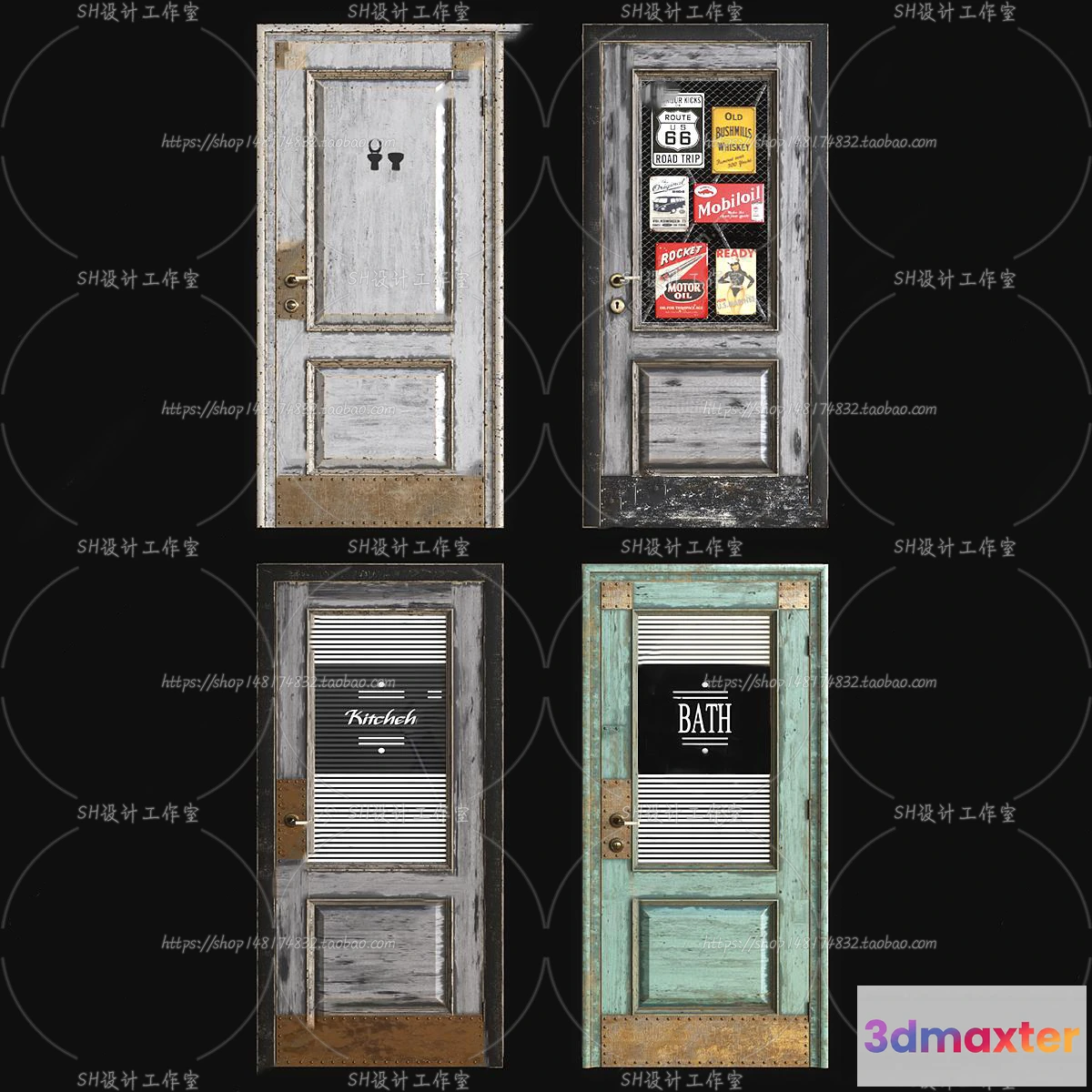 1130590 - Door - 3D Models - 3DS Max - 0011