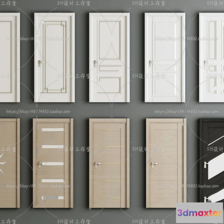 1130596 - Door - 3D Models - 3DS Max - 0014