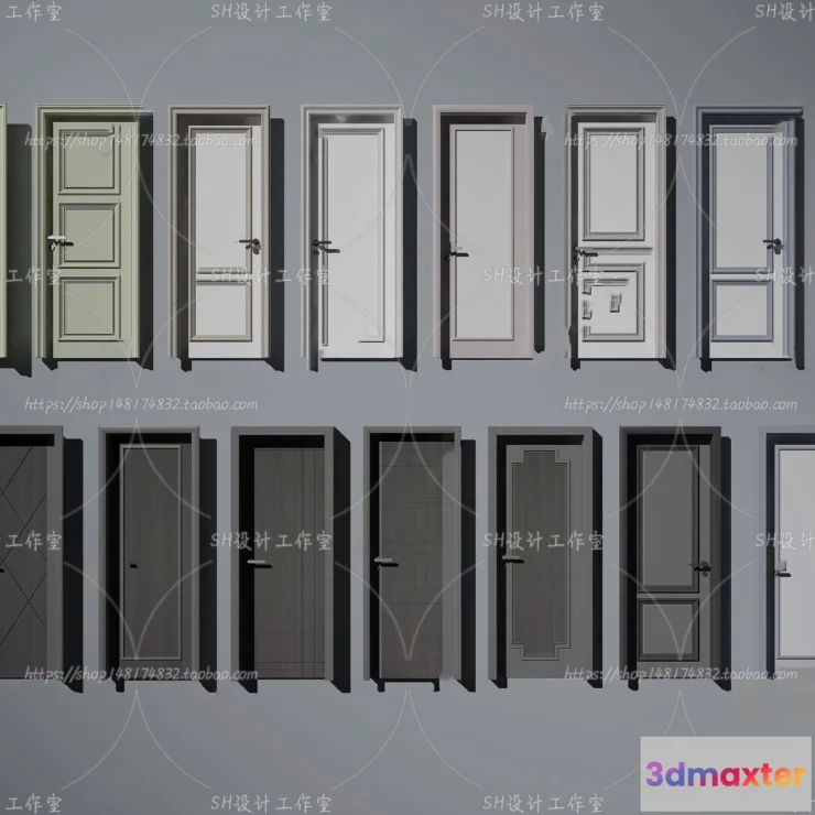 1130600 - Door - 3D Models - 3DS Max - 0016