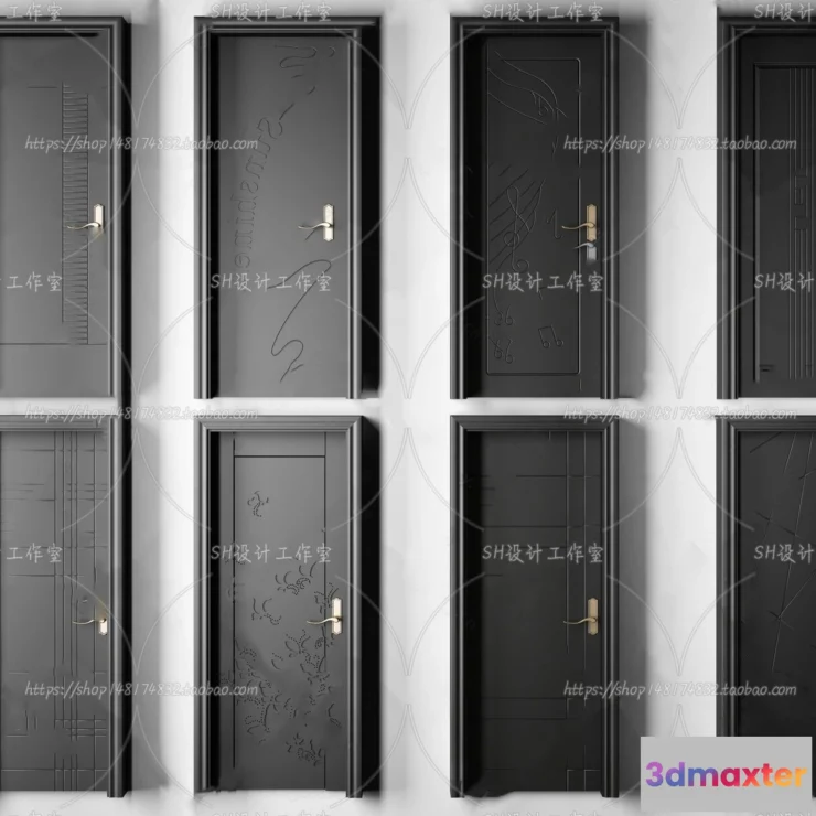 1130614 - Door - 3D Models - 3DS Max - 0023