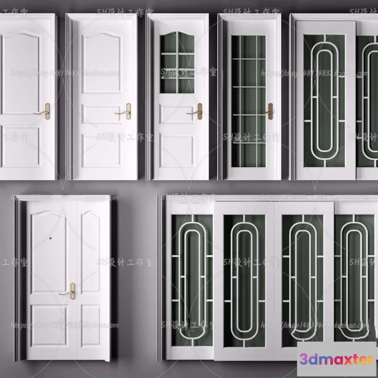 1130634 - Door - 3D Models - 3DS Max - 0033