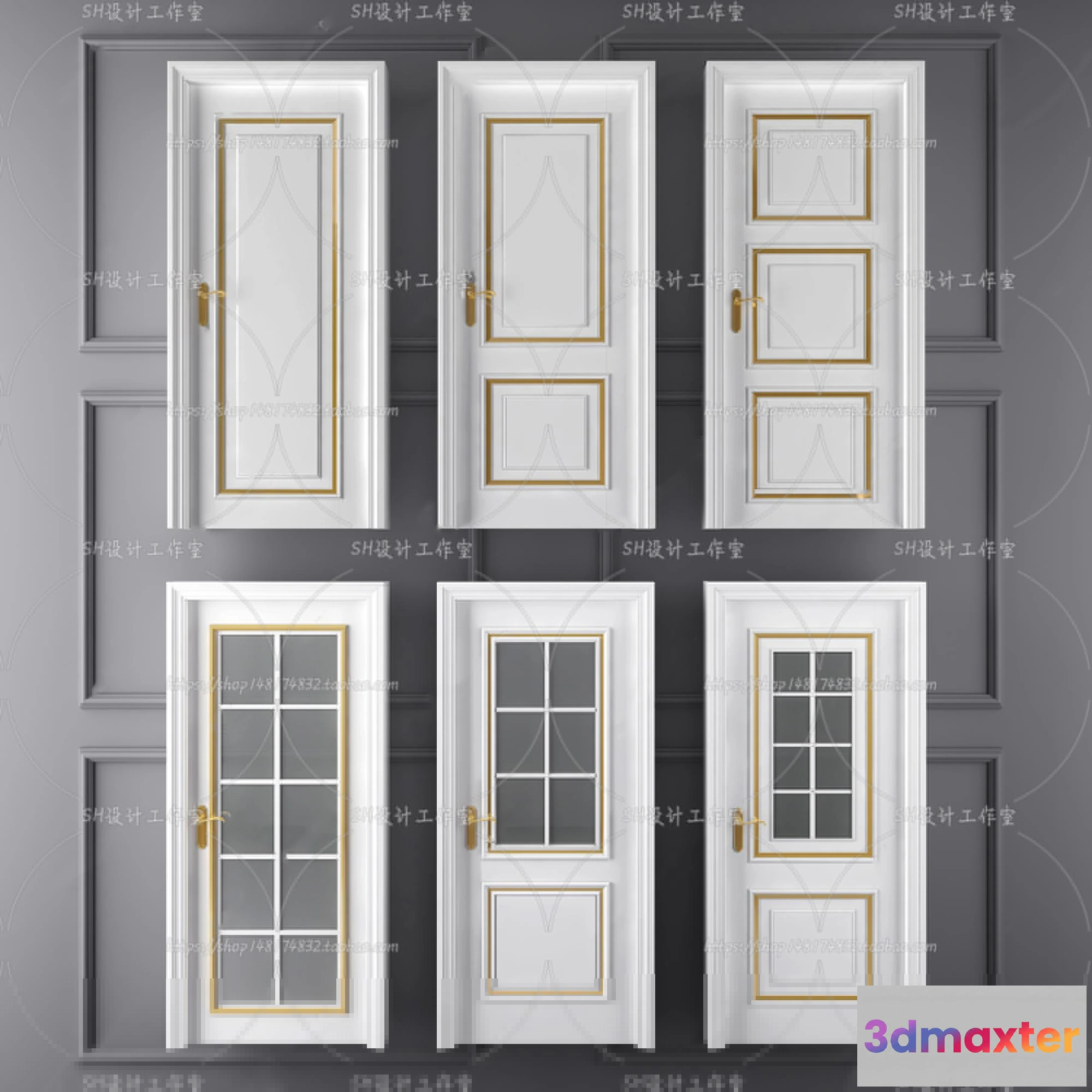 1130638 - Door - 3D Models - 3DS Max - 0035