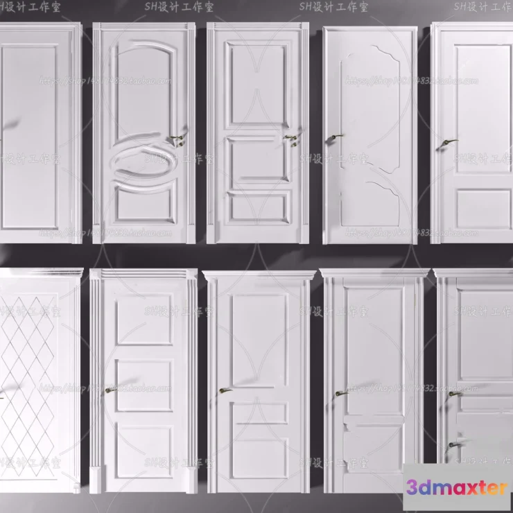 1130640 - Door - 3D Models - 3DS Max - 0036