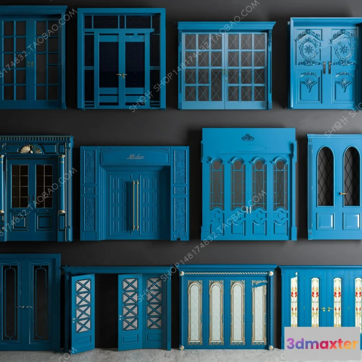 1130840 - Door - 3D Models - 3DS Max - 0136