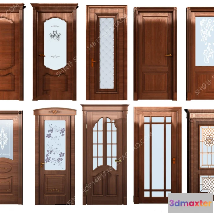 1130844 - Door - 3D Models - 3DS Max - 0138