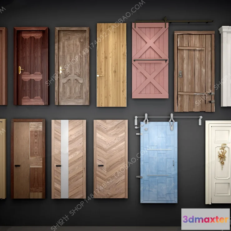 1130848 - Door - 3D Models - 3DS Max - 0140
