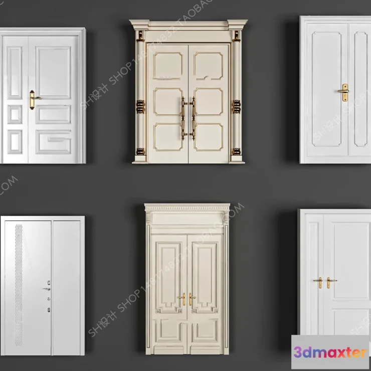 1130934 - Door - 3D Models - 3DS Max - 0183