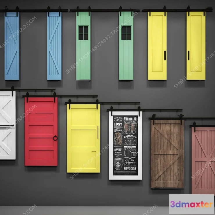 1130968 - Door - 3D Models - 3DS Max - 0200