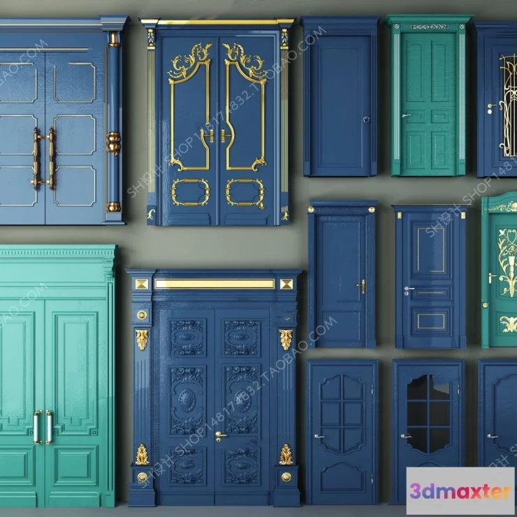 1130988 - Door - 3D Models - 3DS Max - 0210
