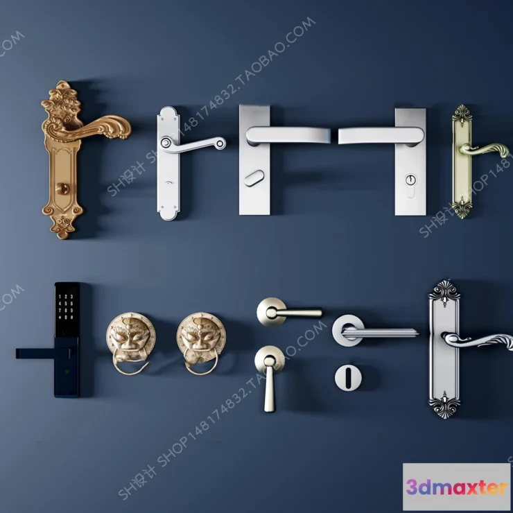 1131004 - Door - 3D Models - 3DS Max - 0218