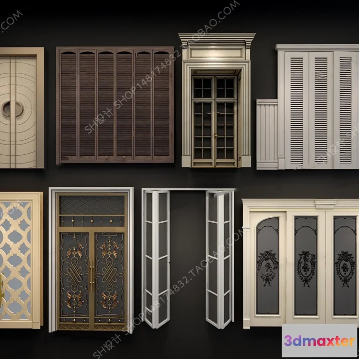 1131016 - Door - 3D Models - 3DS Max - 0224