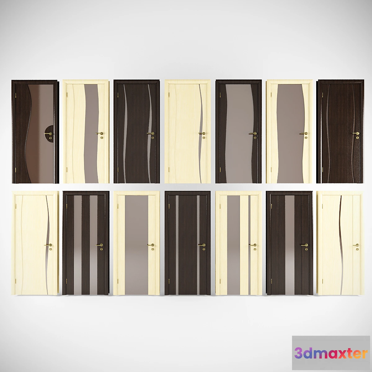 1267960 - Set of doors 3D Max