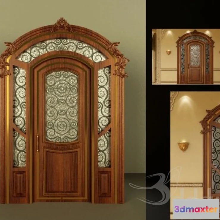 1272820 - Classic Main Door 3D Max