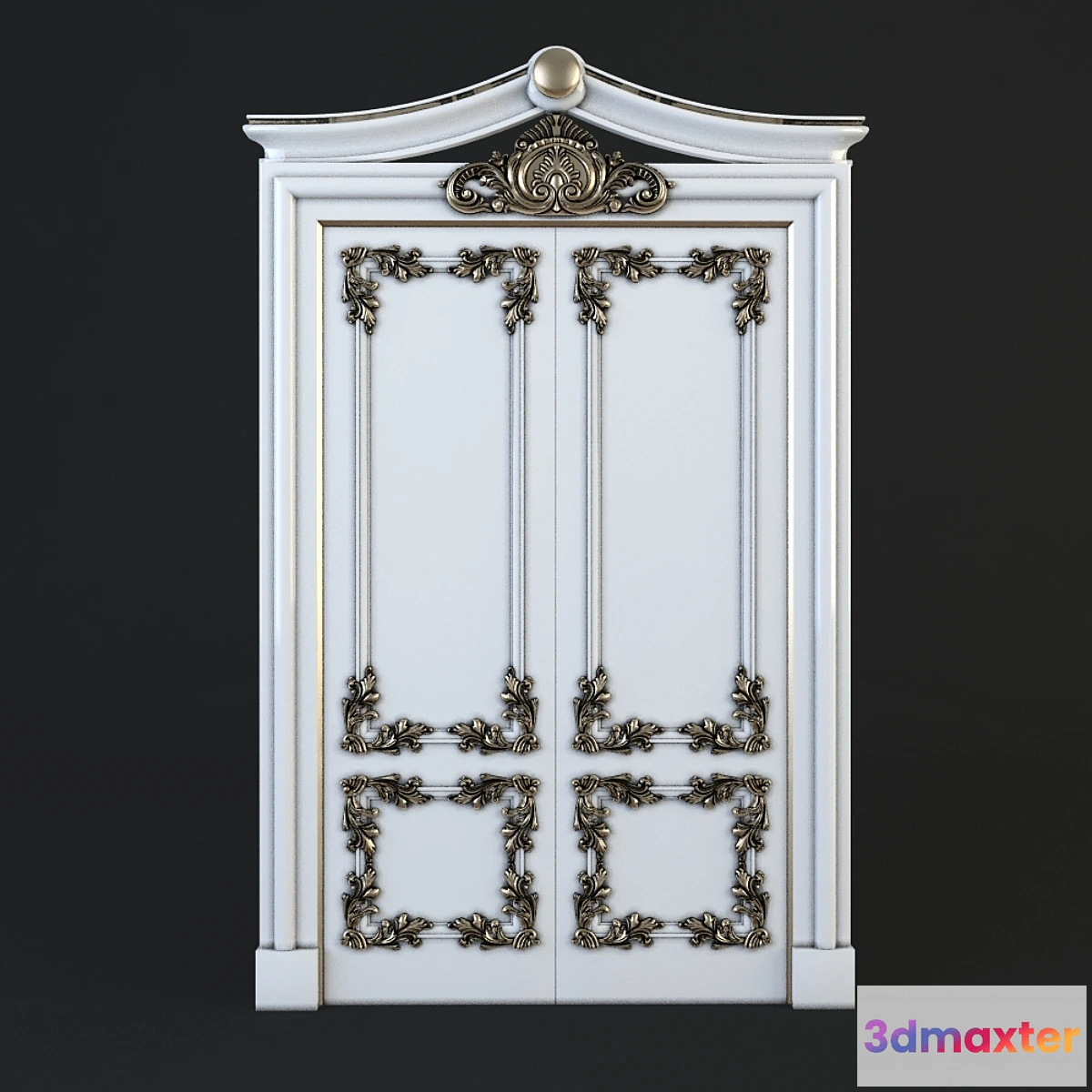 1273990 - Classic double door 3D Max
