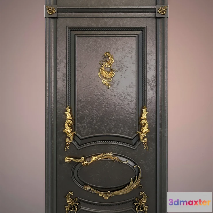 1274206 - Custom door 3D Max