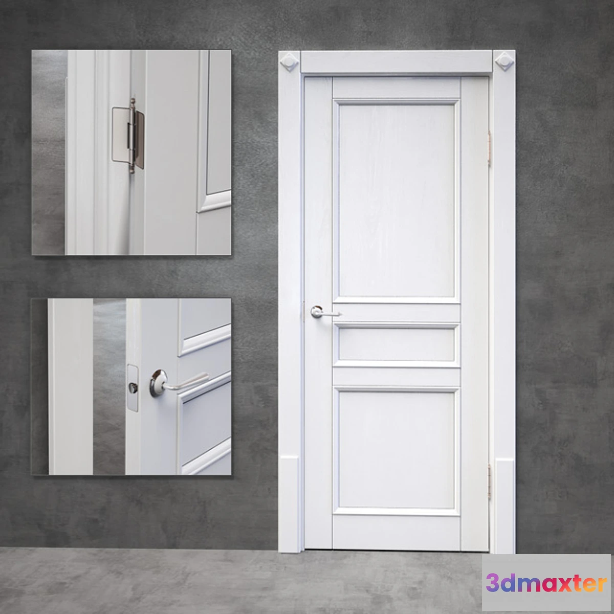 1274238 - Classic door - No.4 3D Max
