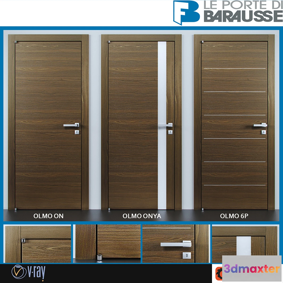 1277086 - Barausse doors - No.3 3D Max