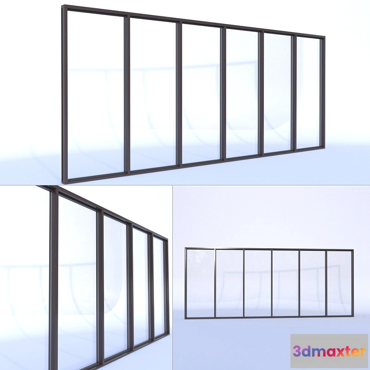 1281050 - wall Glazing 3D Max