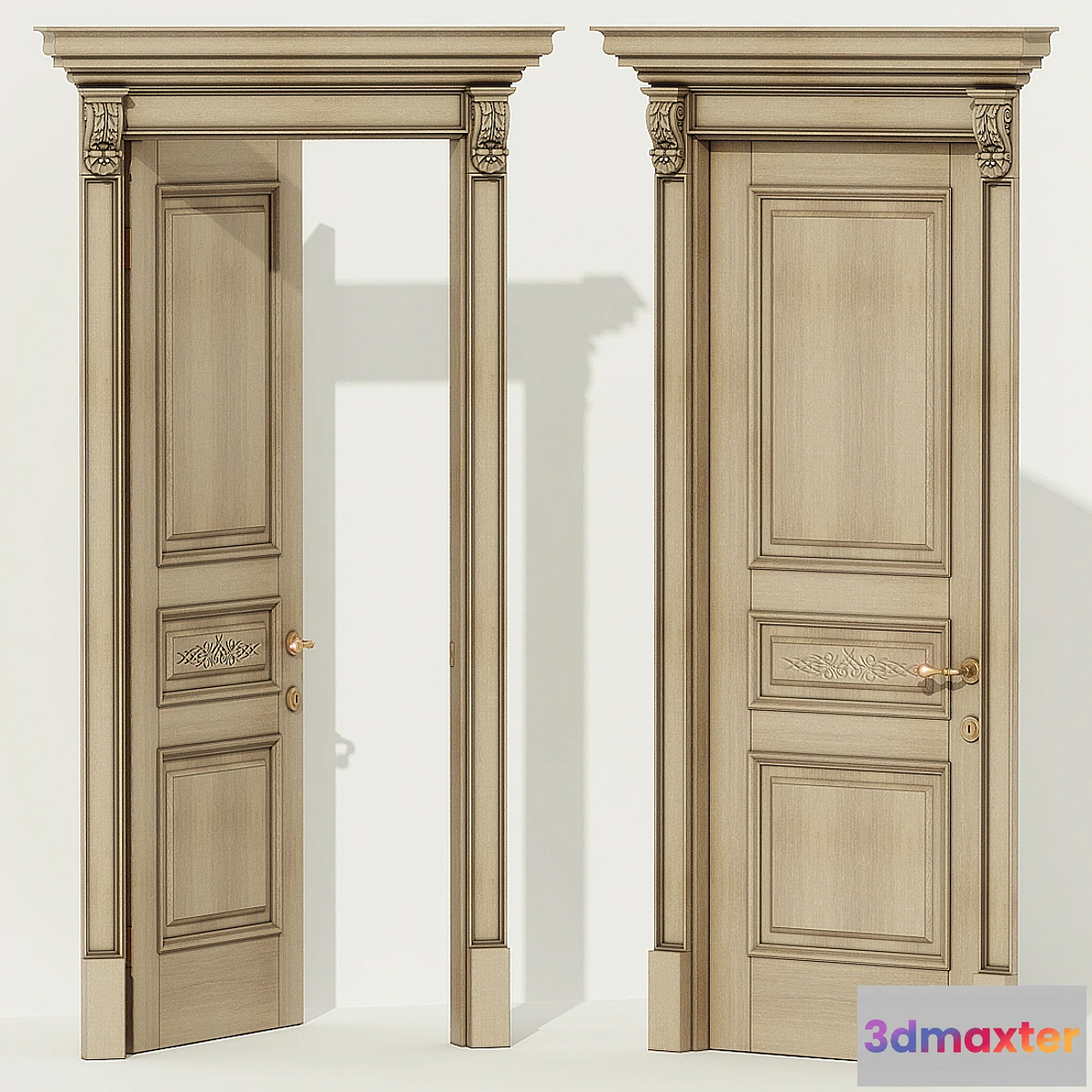 1282100 - Door classics - No.2 3D Max