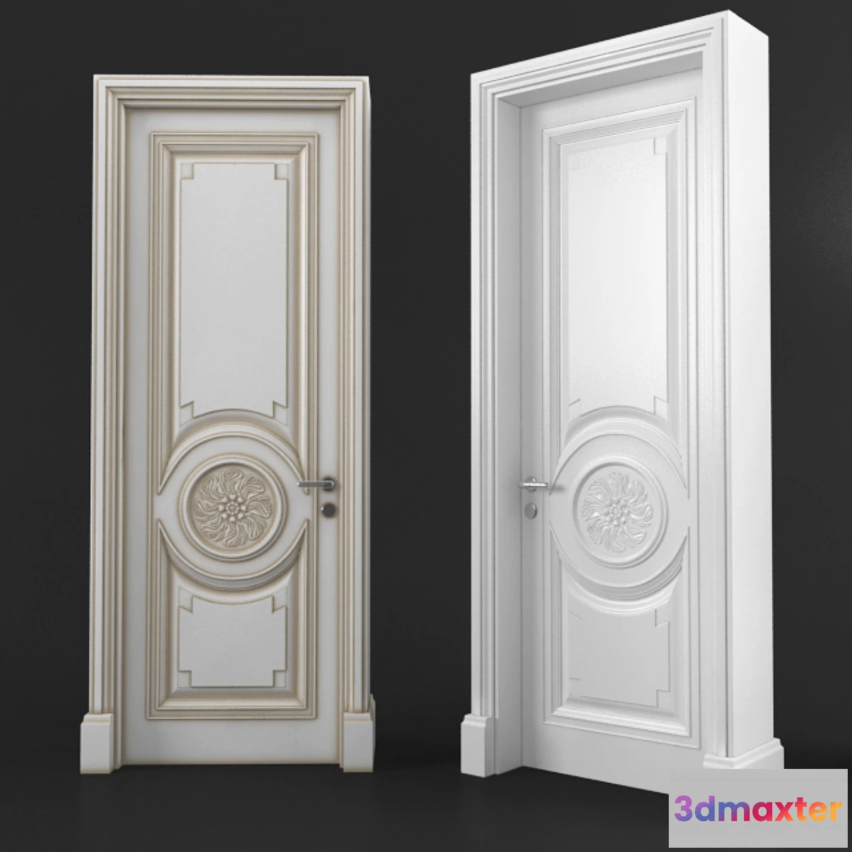 1282484 - Classical door - No.2 3D Max