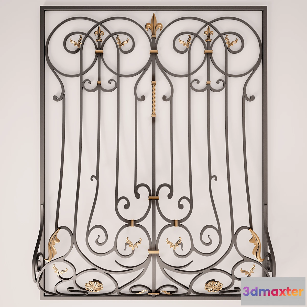 1283056 - Forged grille - No.2 3D Max