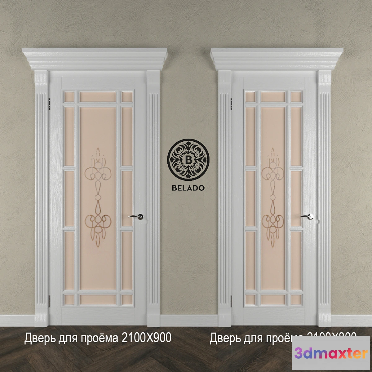 1283676 - Interior doors Belado - No.2 3D Max
