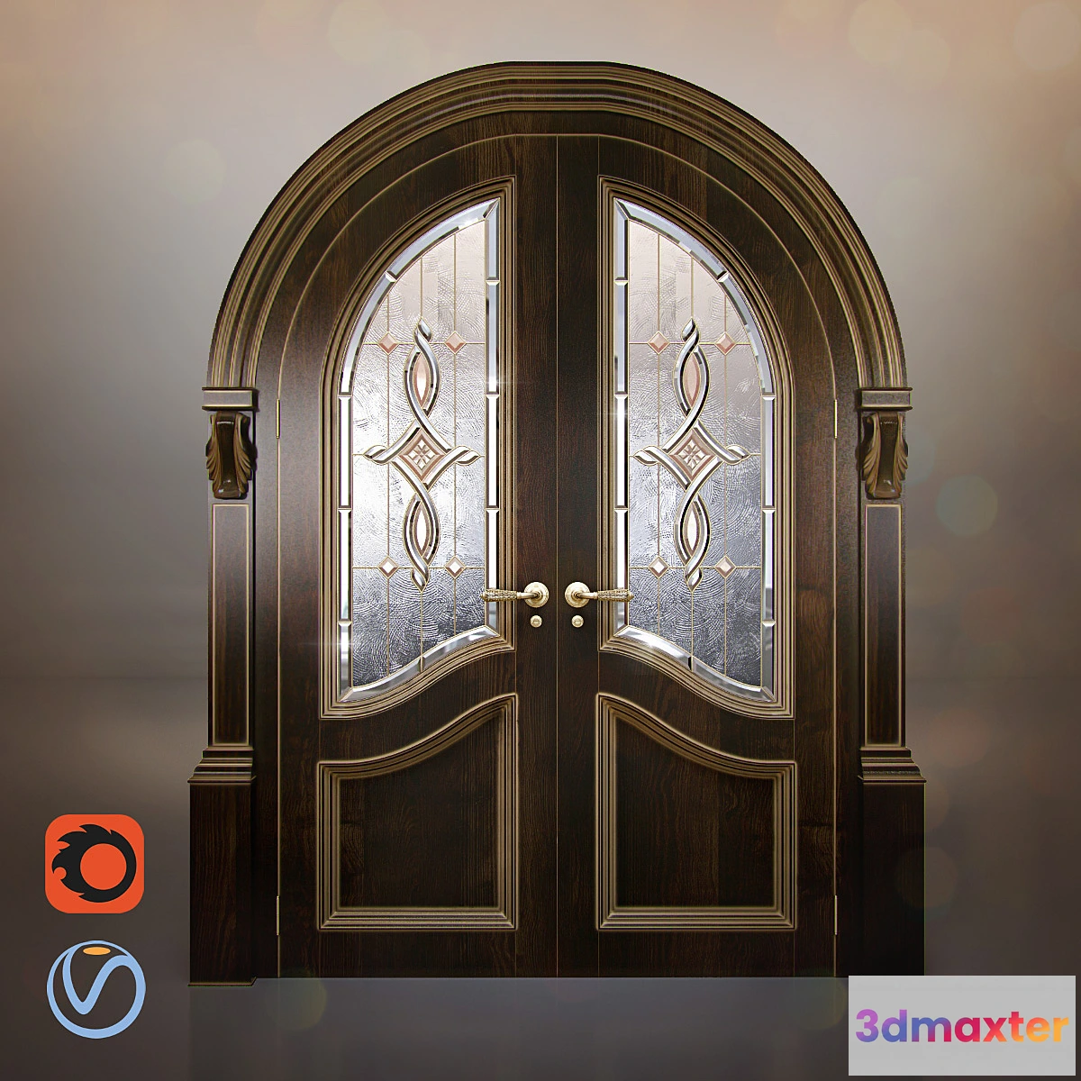 1284742 - Classic Doors - Arch 3D Max