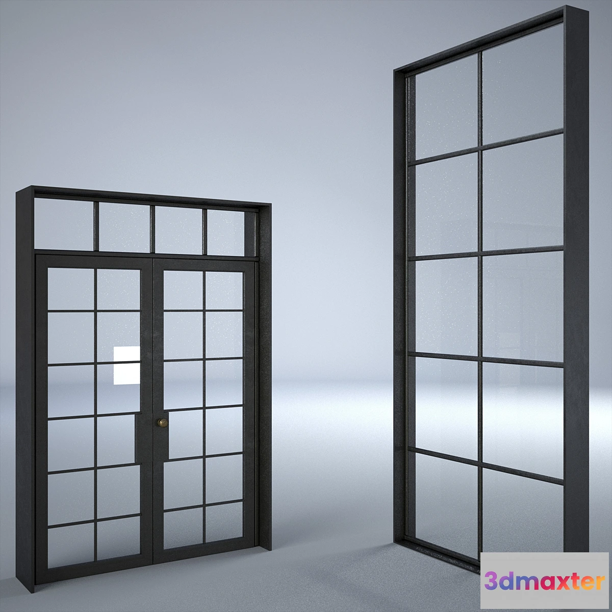 1287850 - Industrial door and window 3D Max