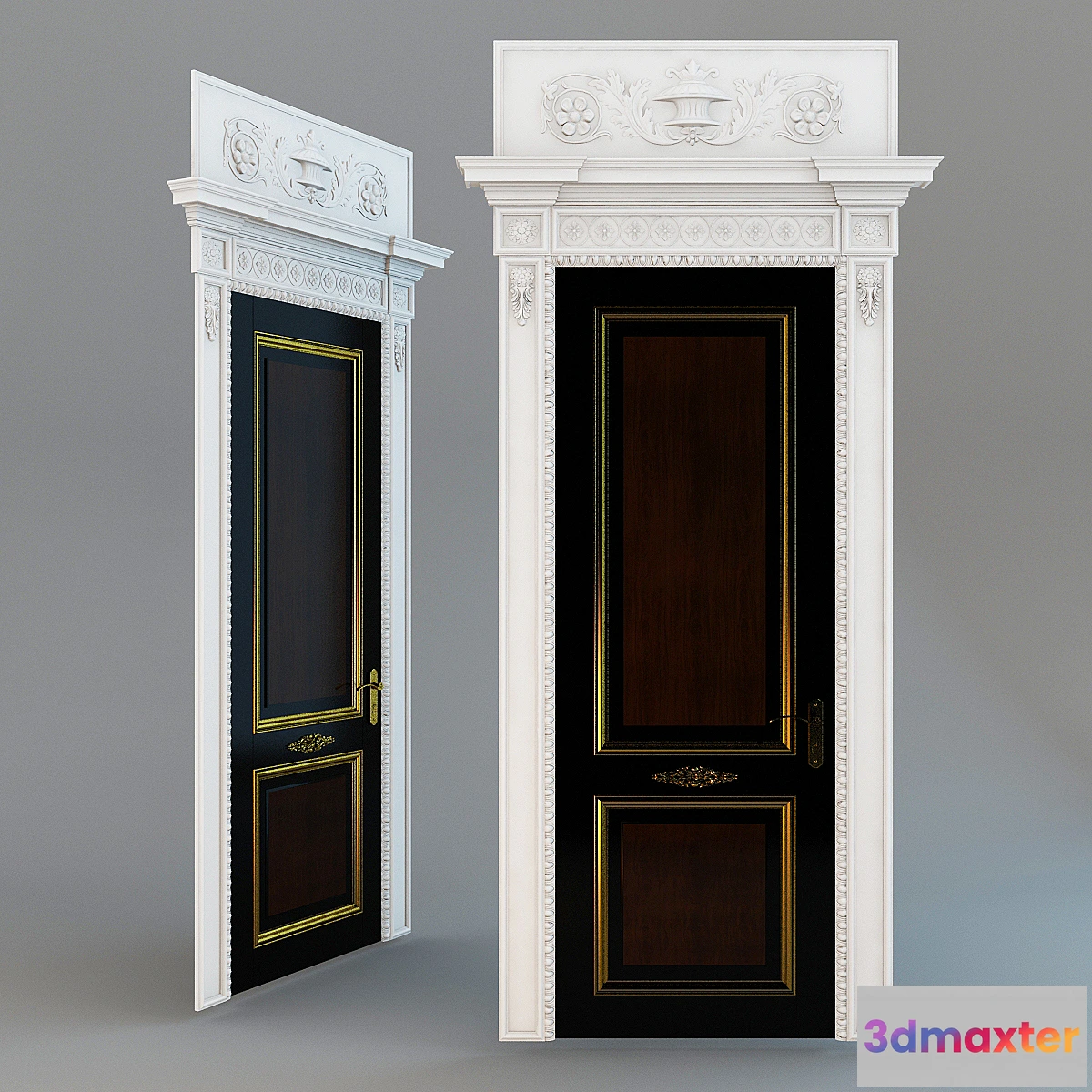 1292738 - Door with plaster portal 3D Max