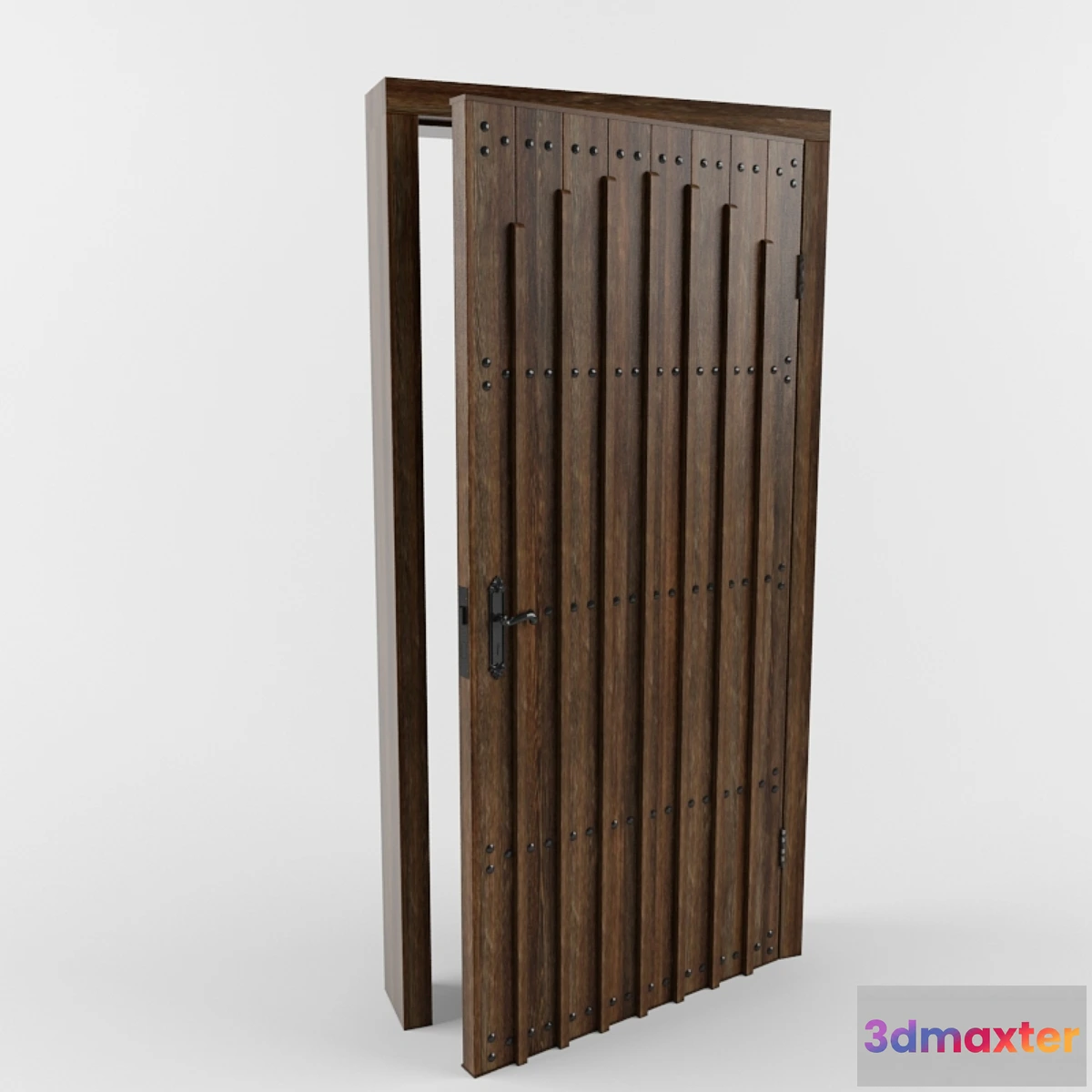 1292744 - Tudor Oak Hall House Door 3D Max