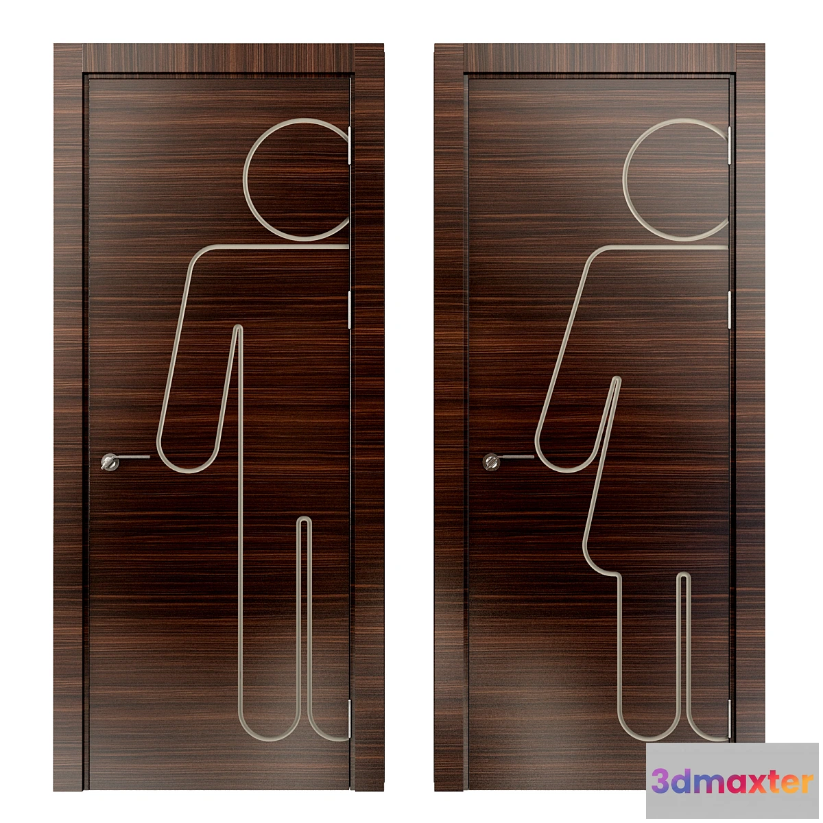 1294353 - toilet door 3D Max