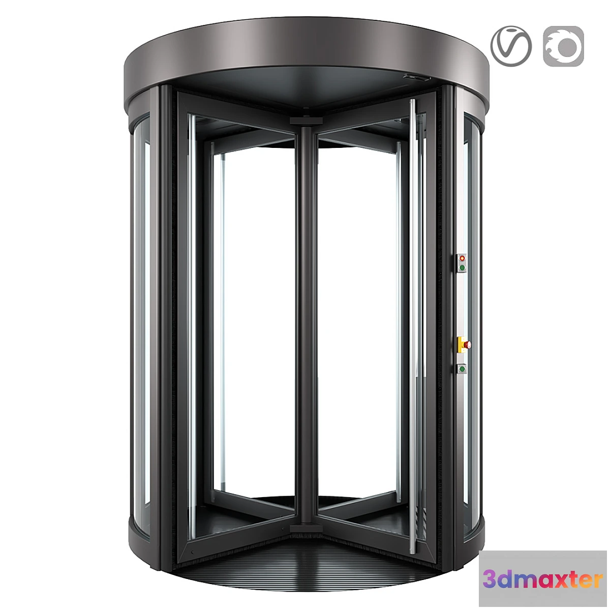 1295165 - Revolving door Dorma Geryon 3D Max