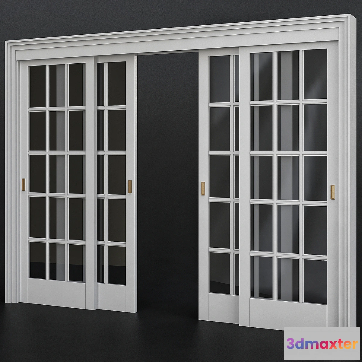 1295532 - Interior Doors Premium Pro No. 17 3D Max