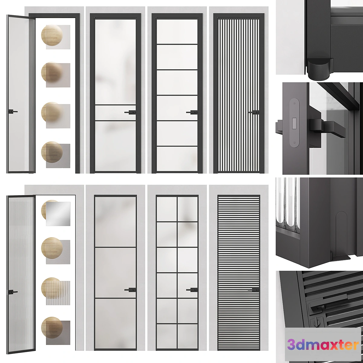 1296138 - FORMATO glass partition doors from Volkhovets - No.2 3D Max