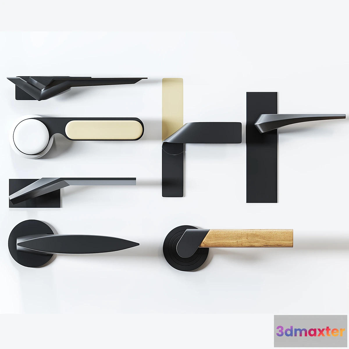 1304975 - Door lock 3D Max